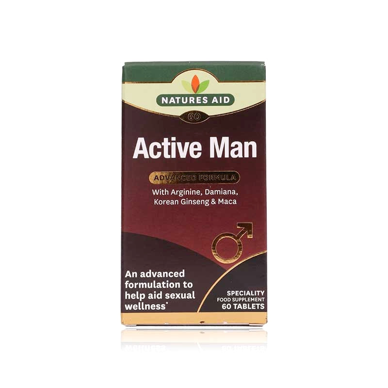 Natures Aid Active Man Tablets 90'S