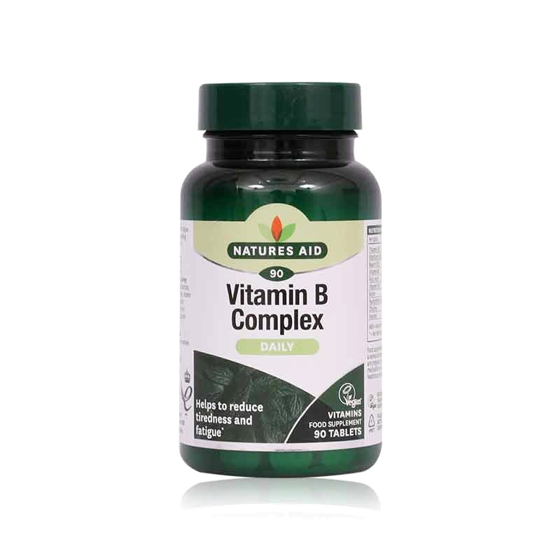 NATURES AID VITAMIN B COMPLEX TABLET 90'S