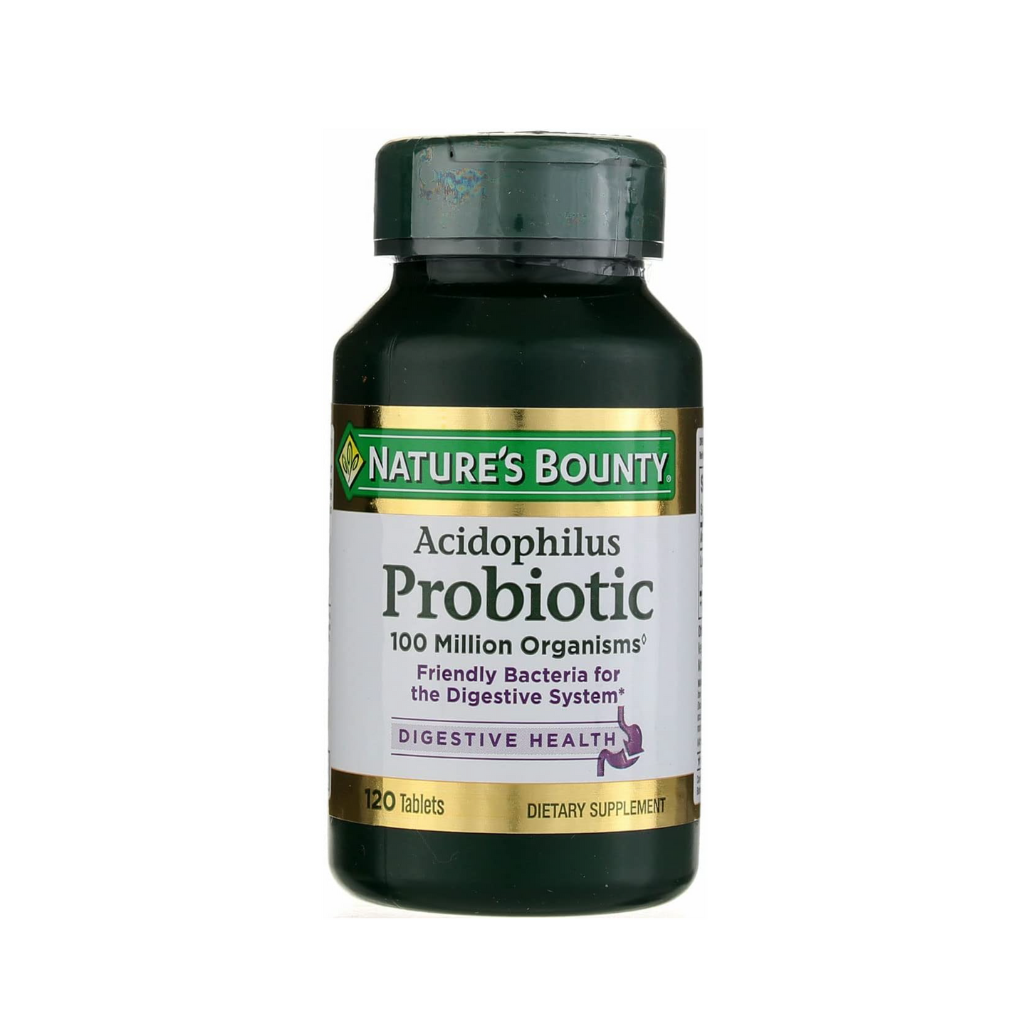 Natures Bounty Acidophilus Probiotic 100Million Tablets 120'S