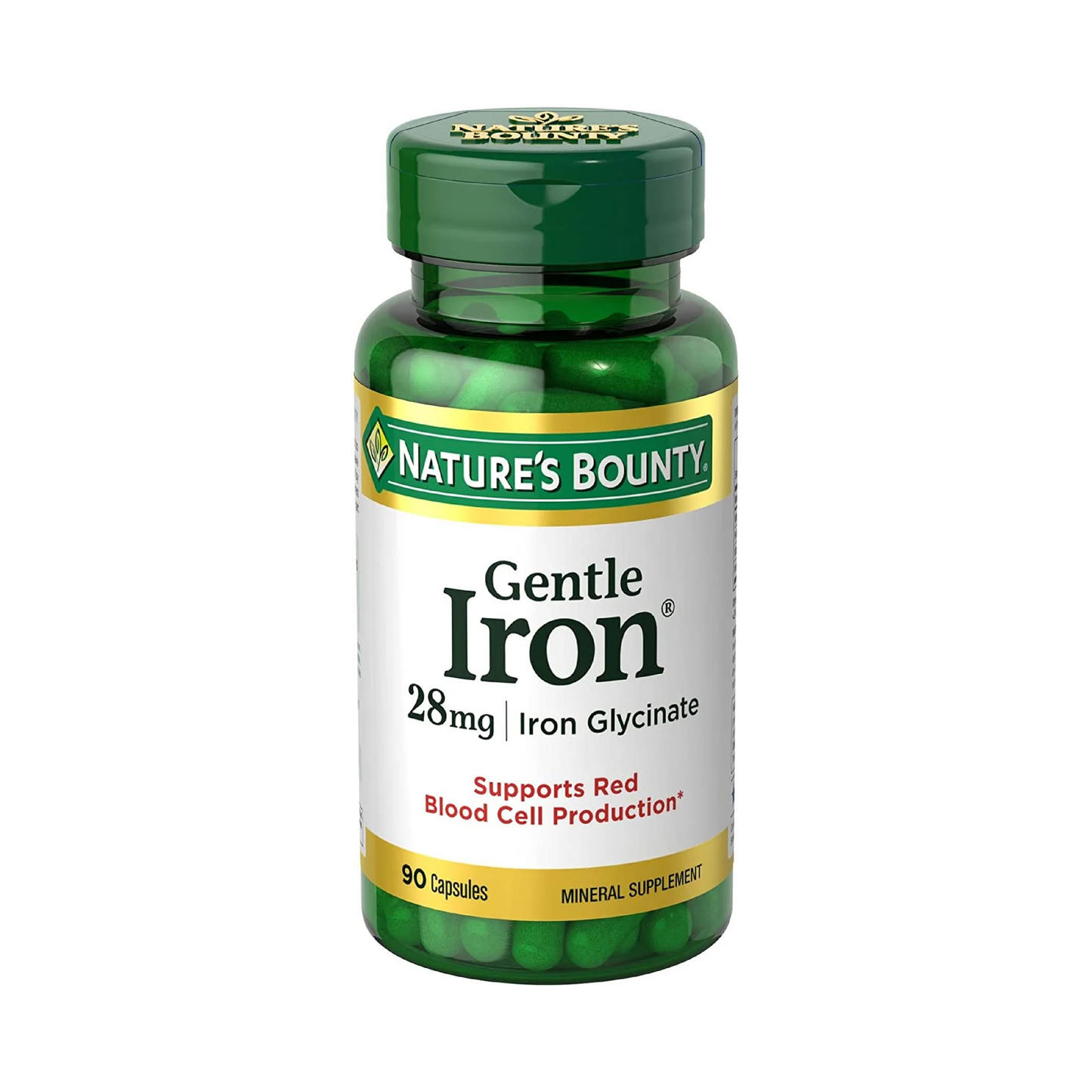 Natures Bounty-Gentle Iron 28Mg Capsule 90'S