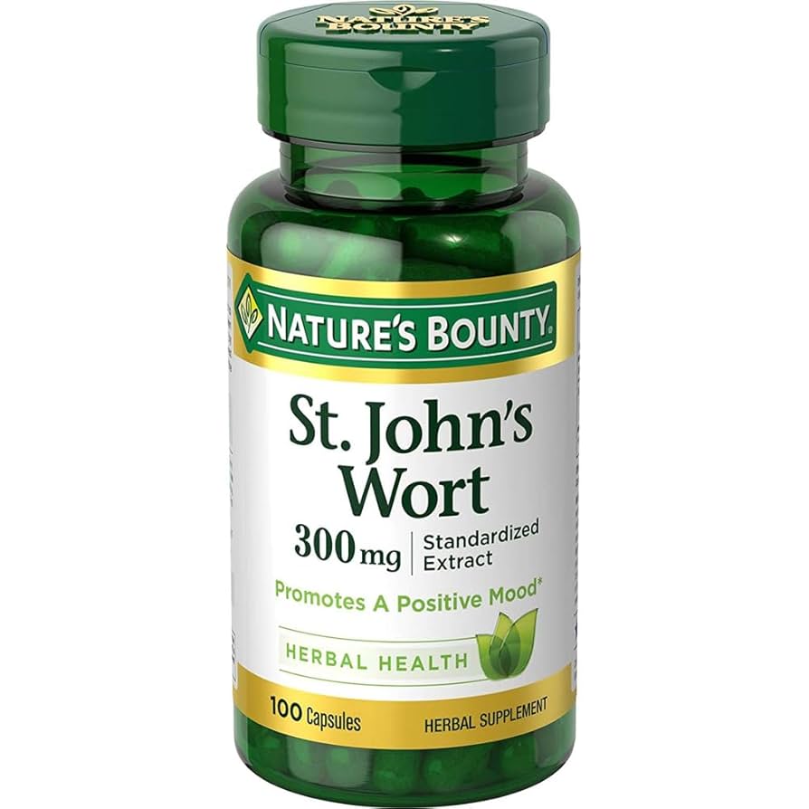 Natures Bounty St.Johns Wort 300Mg Capsules 100'S