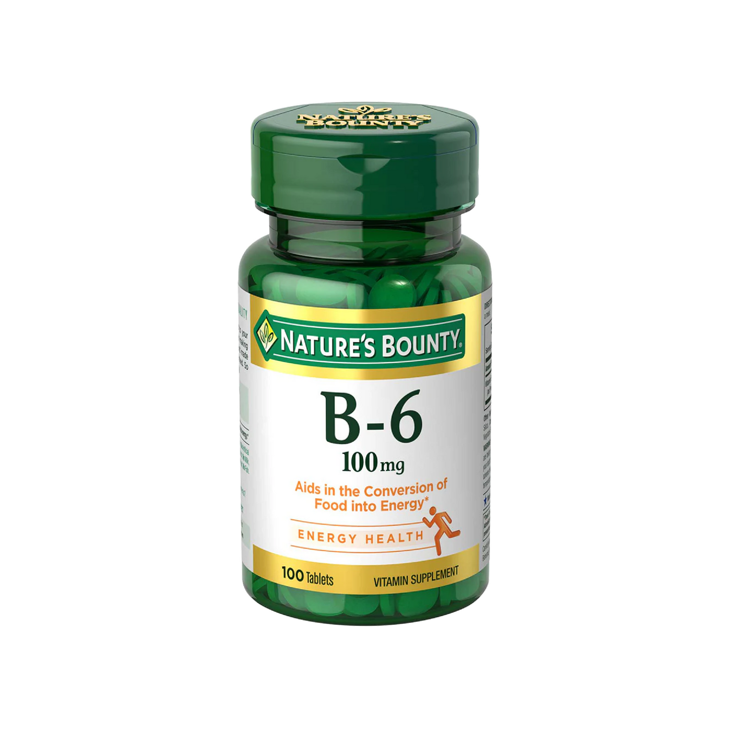 NATURES BOUNTY VITAMIN B-6 100MG TABLETS 100'S