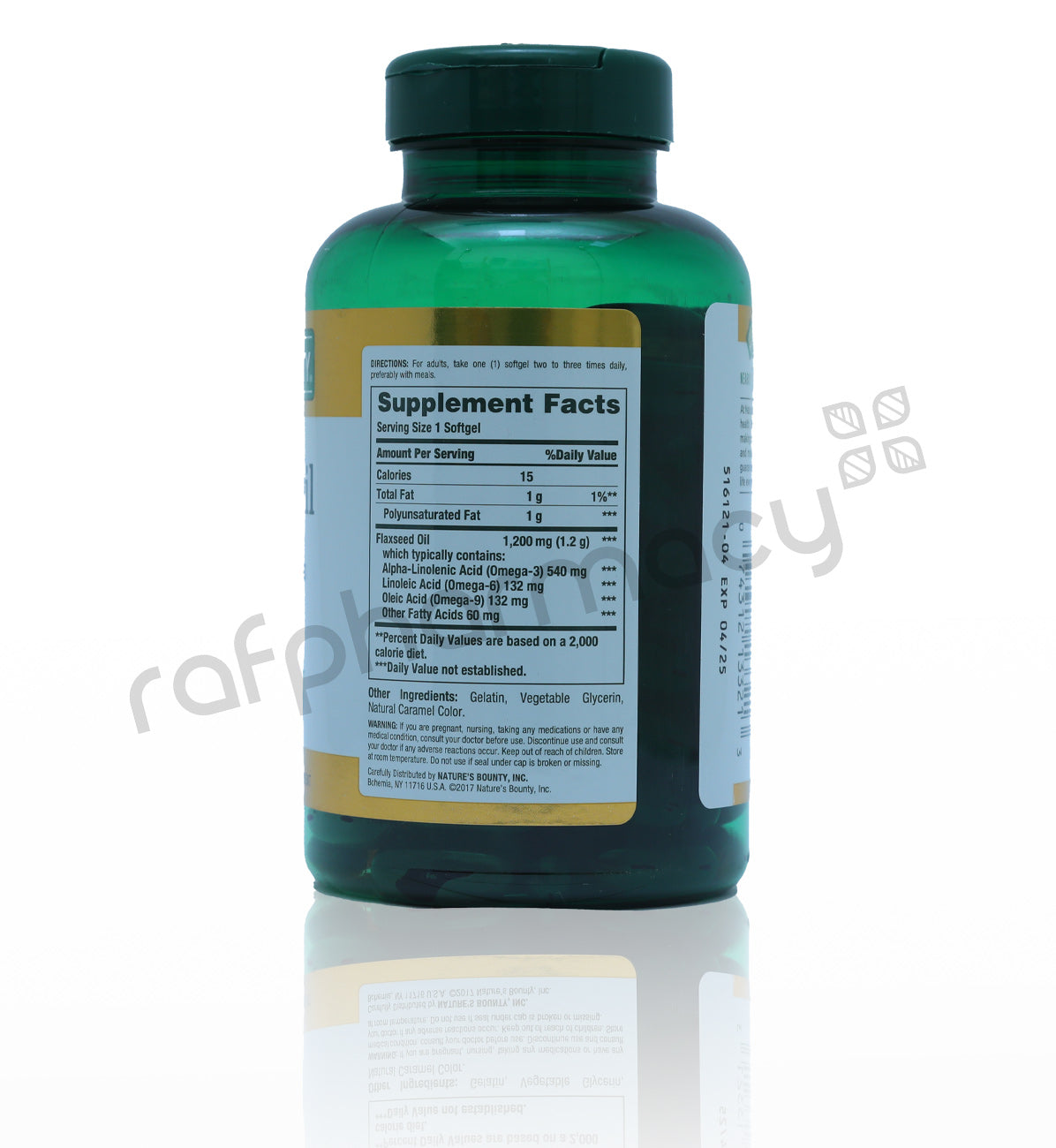 زيت بذور الكتان NB-1200 مجم 125 كبسولة