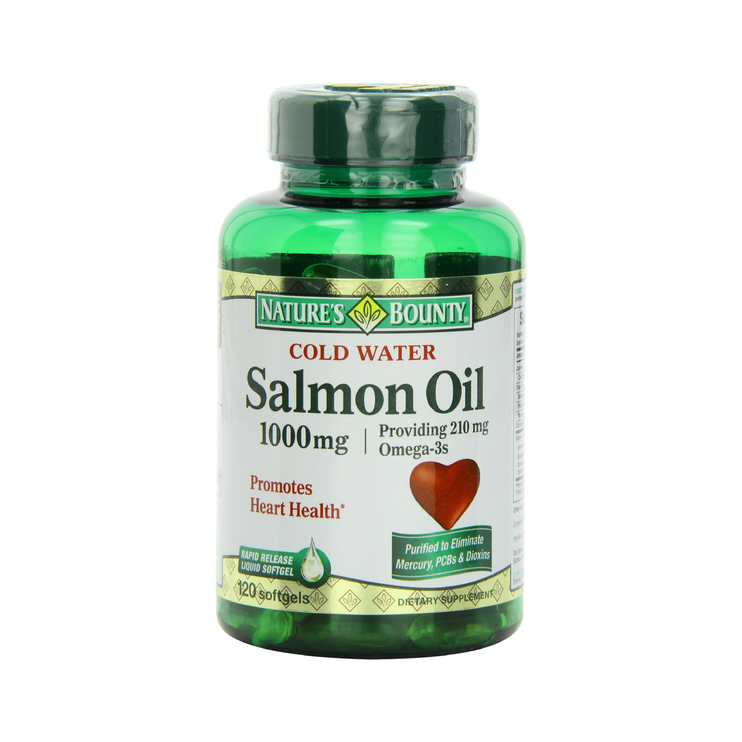 NB-SALMON OIL 1000MG OMEGA-3 CAP 120'S