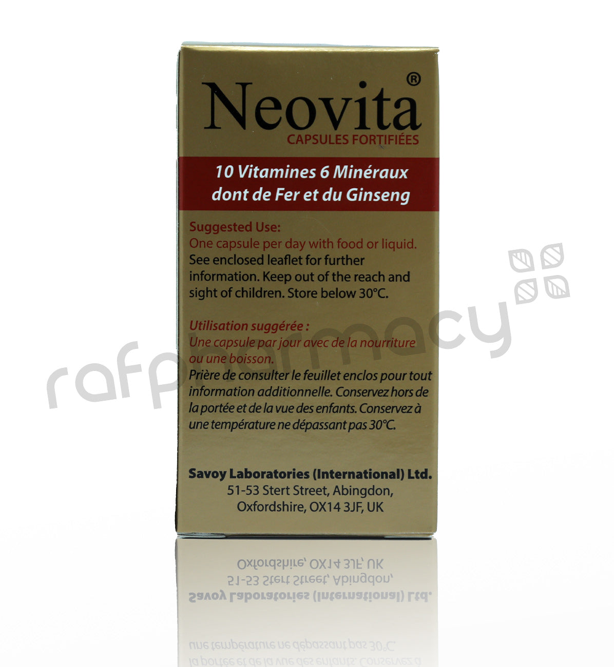 NEOVITA VITAMINS & MINERALS CAPSULES 100'S