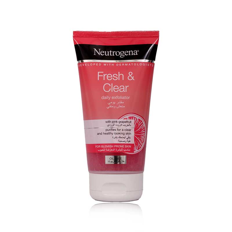 NEUTROGENA OIL FREE ACNE WASH PINK GRAPEFRUIT SCRUB 150ML