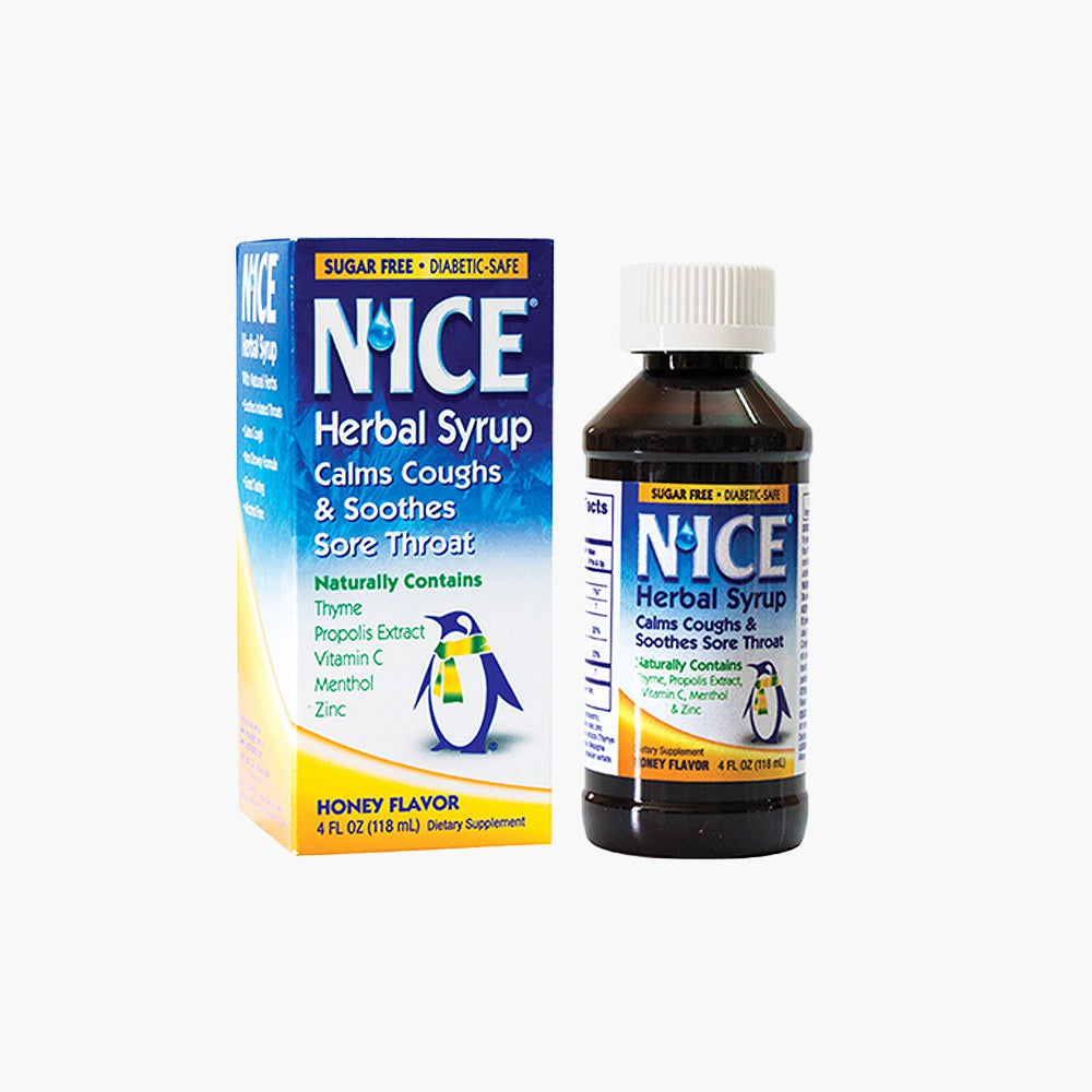 Nice Herbal Syrup Sugar Free 118ml