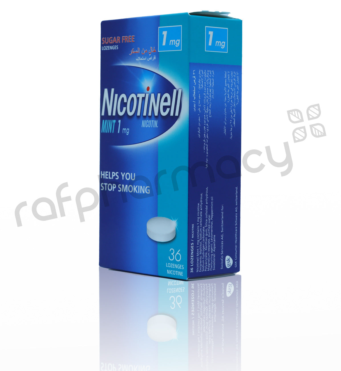 NICOTINELL MINT 1MG LOZ 36'S