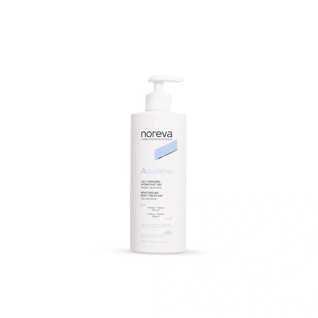 Noreva Aquareva Moisturizing Body Cream 24hrs 400ml