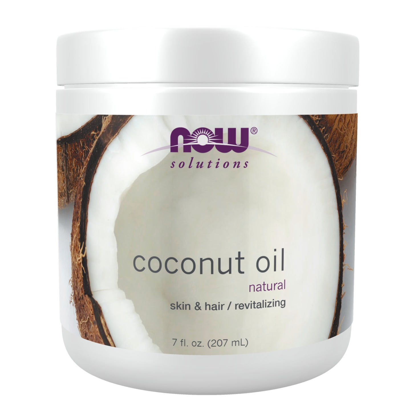 Now Coconut Oil Natural 207Ml