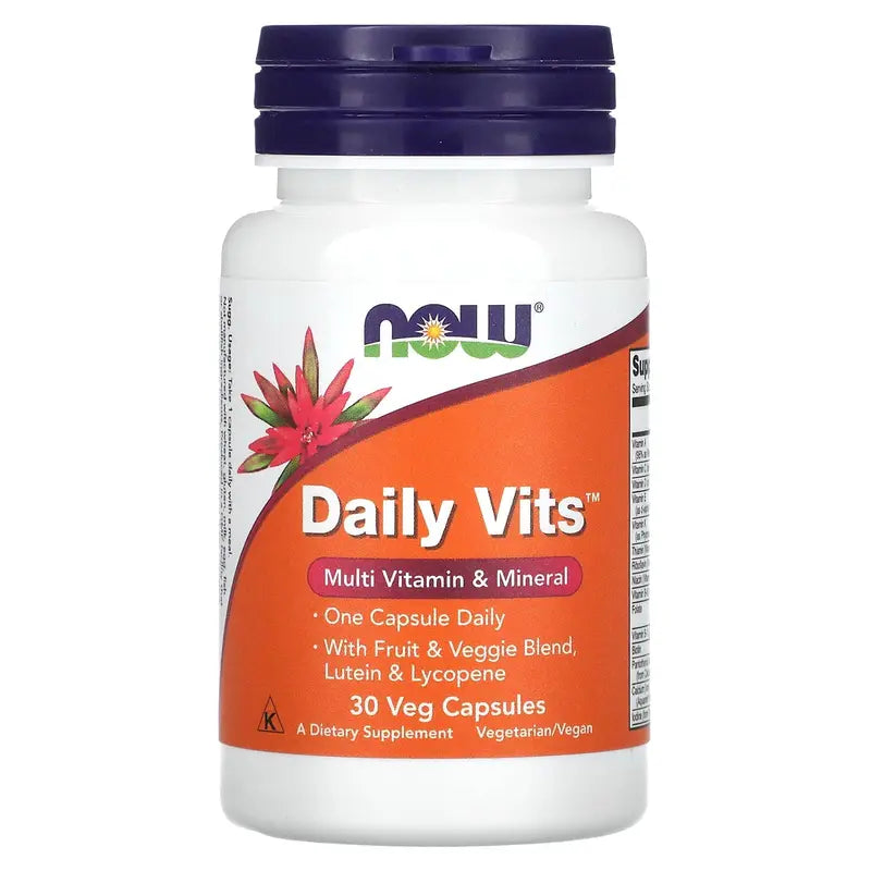 NOW DAILY VITS CAPSULES 30'S