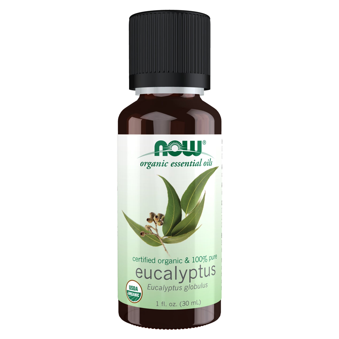 Now Eucalyptus Oil Organic 30Ml