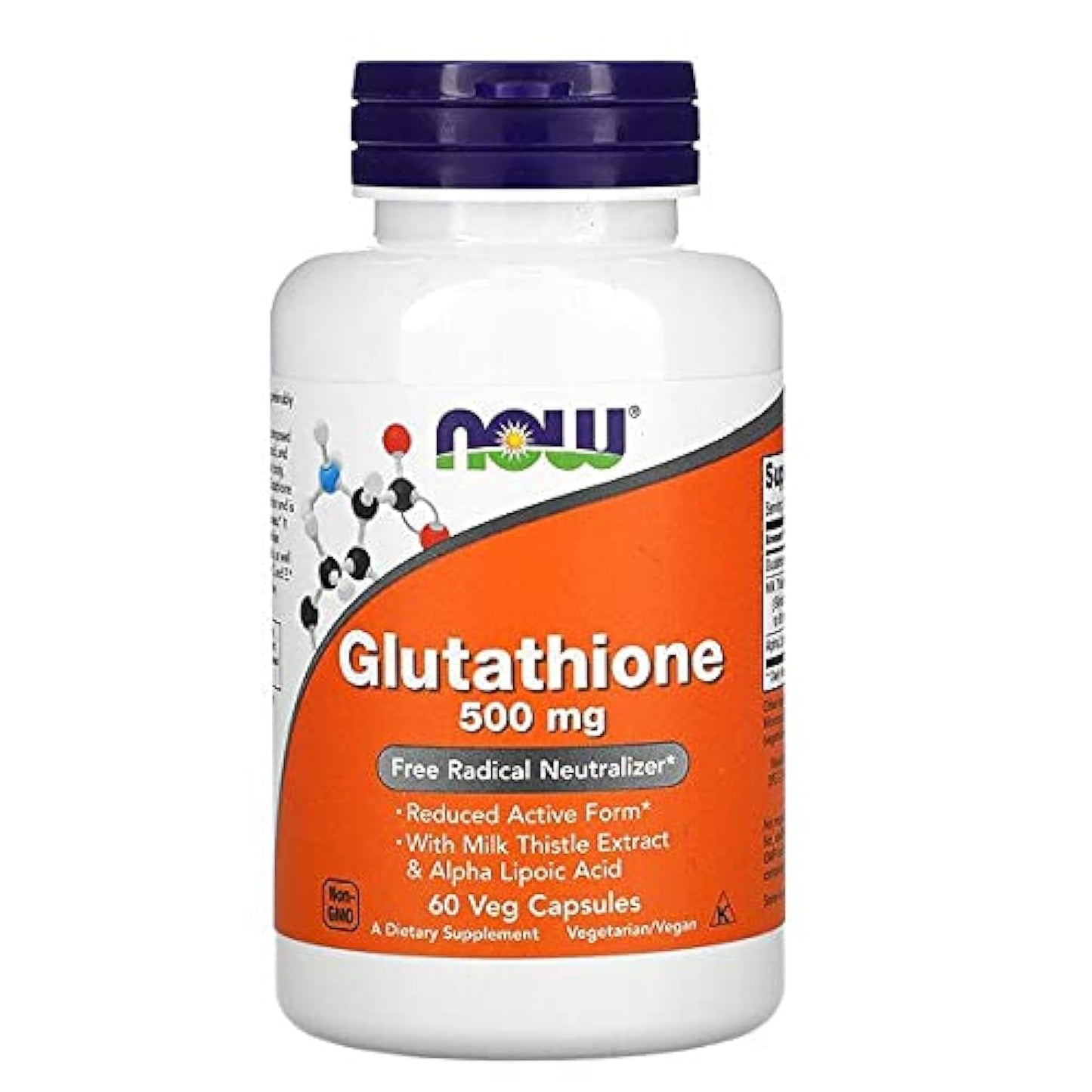 Now Glutathione 500mg Capsule 60'S