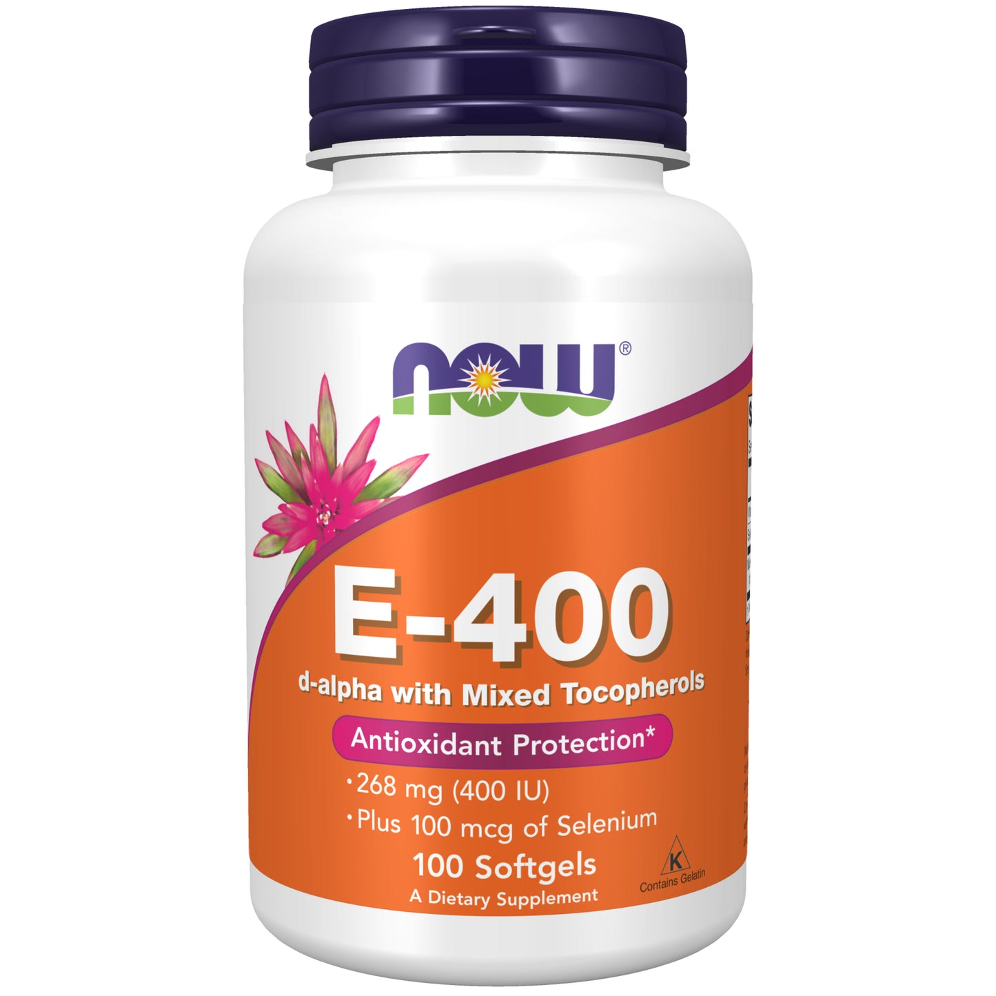 Now Vitamin E 400Iu Softgels 100'S
