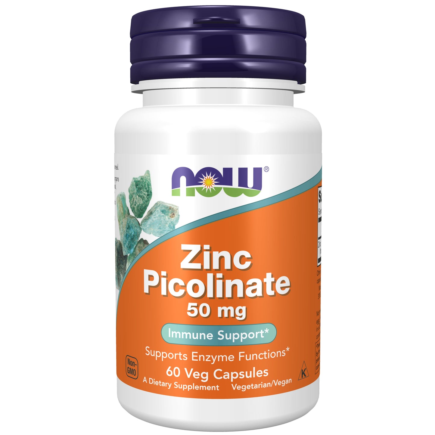 Now Zinc Picolinate 50mg Capsules 60'S