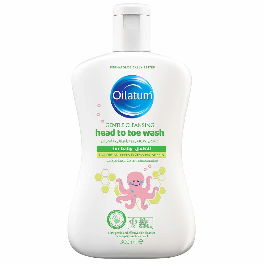 Oilatum Baby Gentle Cleansing Head To Toe Wash 300ml