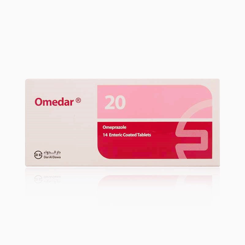 OMEDAR 20MG TABLETS 14'S