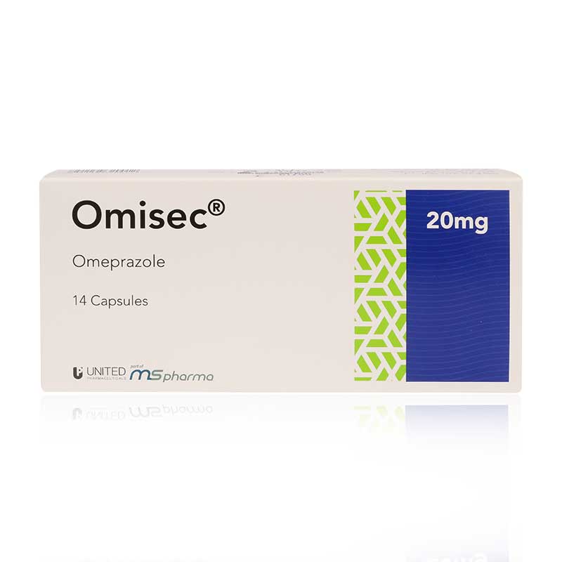 Omisec 20mg Capsules 14'S