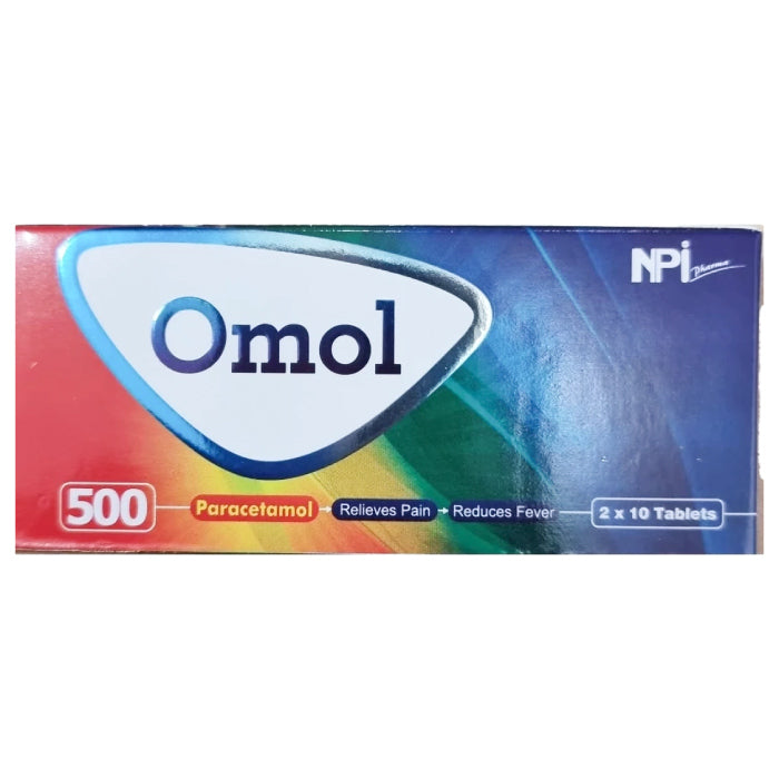Omol 500mg Tablets 20'S
