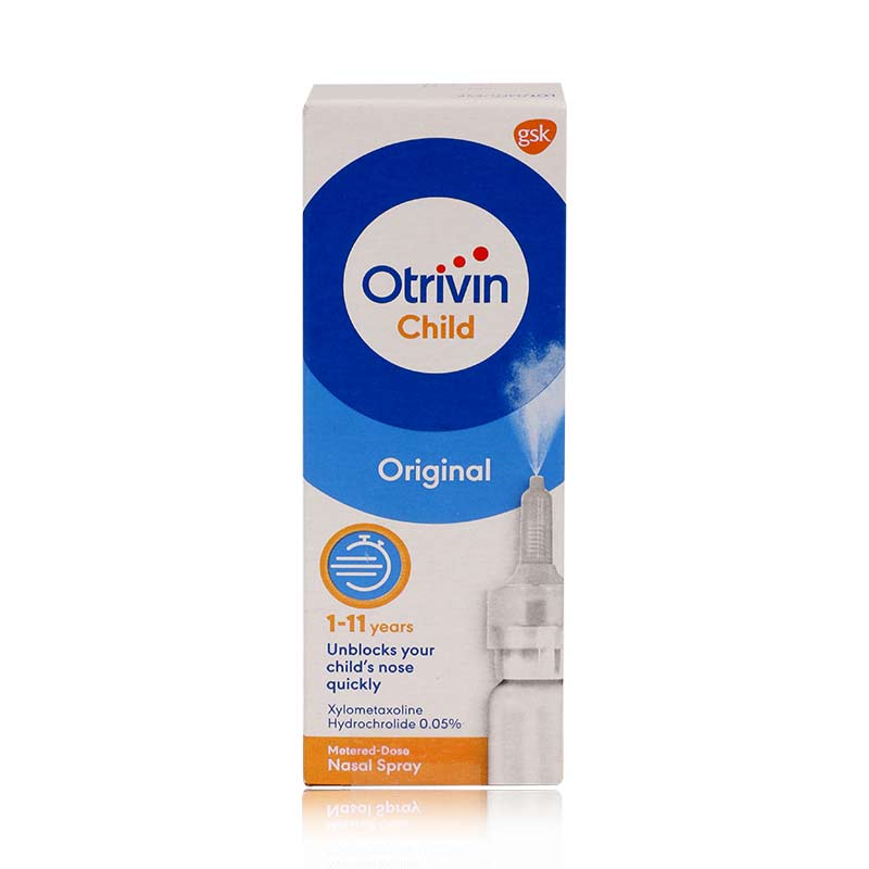 OTRIVIN 0.05% MD CHILD NASAL SPRAY 10ML