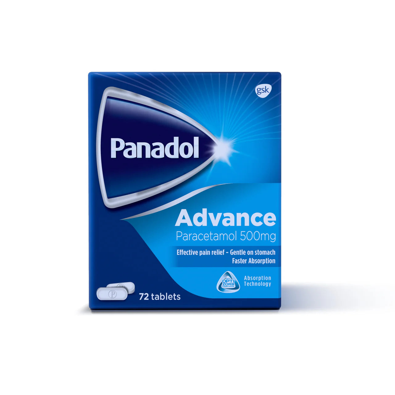 Panadol Advance 500Mg Tablets 72'S