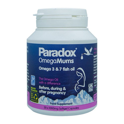 Paradox Omega Mums 1000Mg Capsules 30'S