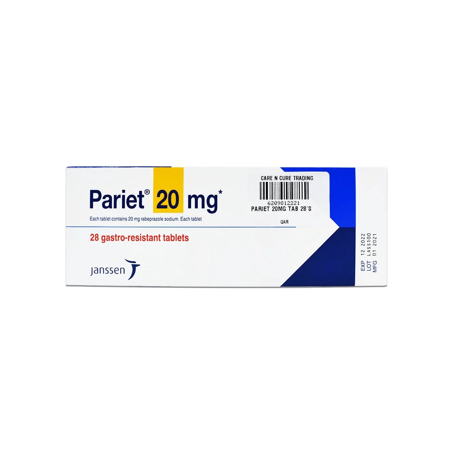 Pariet Gastro Resistant Tablets 28'S