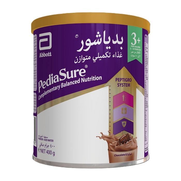 PEDIASURE 3+CHOCOLATE 400GM