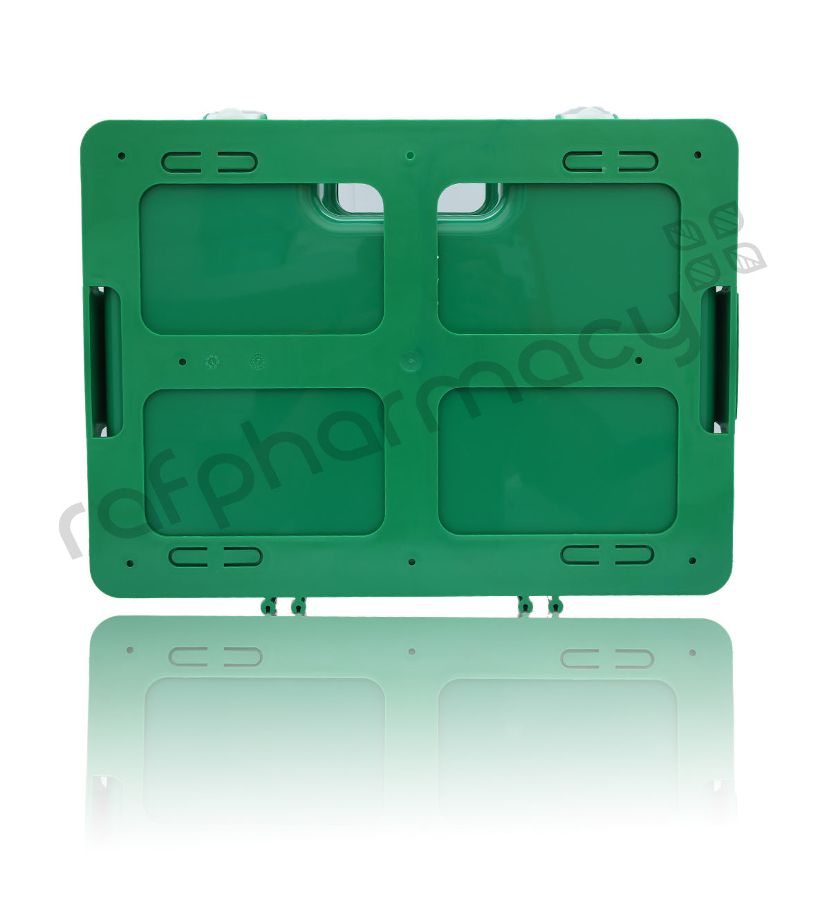 Pharma Pu First Aid Box 50 P With Items Green