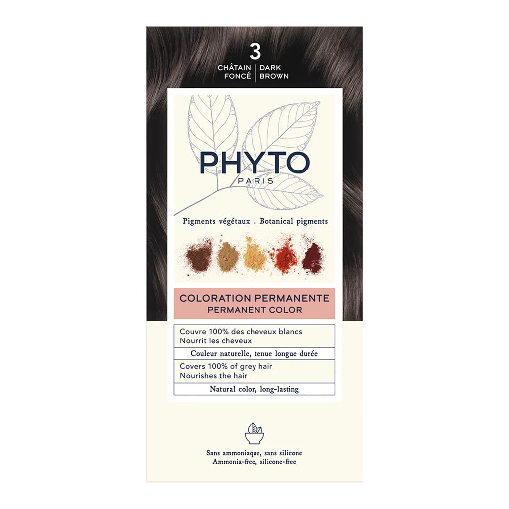 Phyto Hair Color 3 Dark Brown