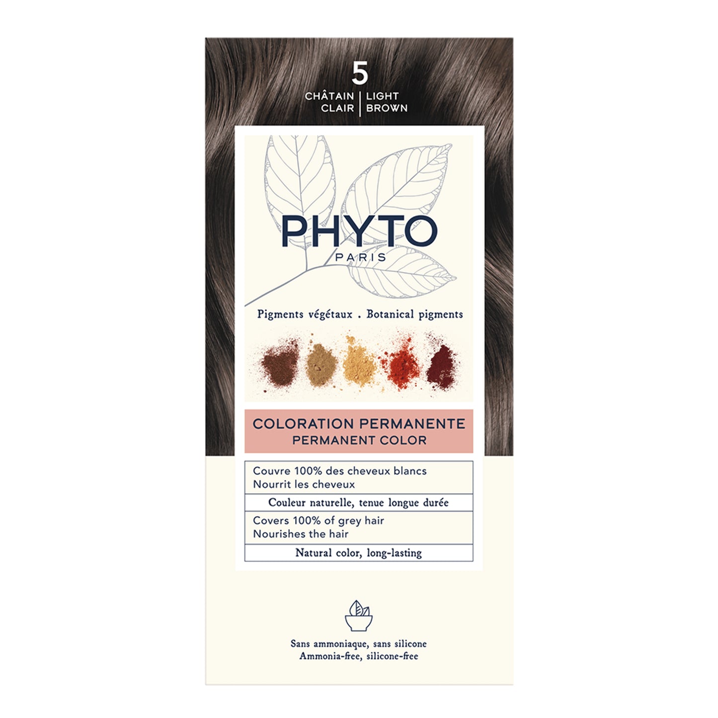 Phyto Hair Color 5 Light Brown