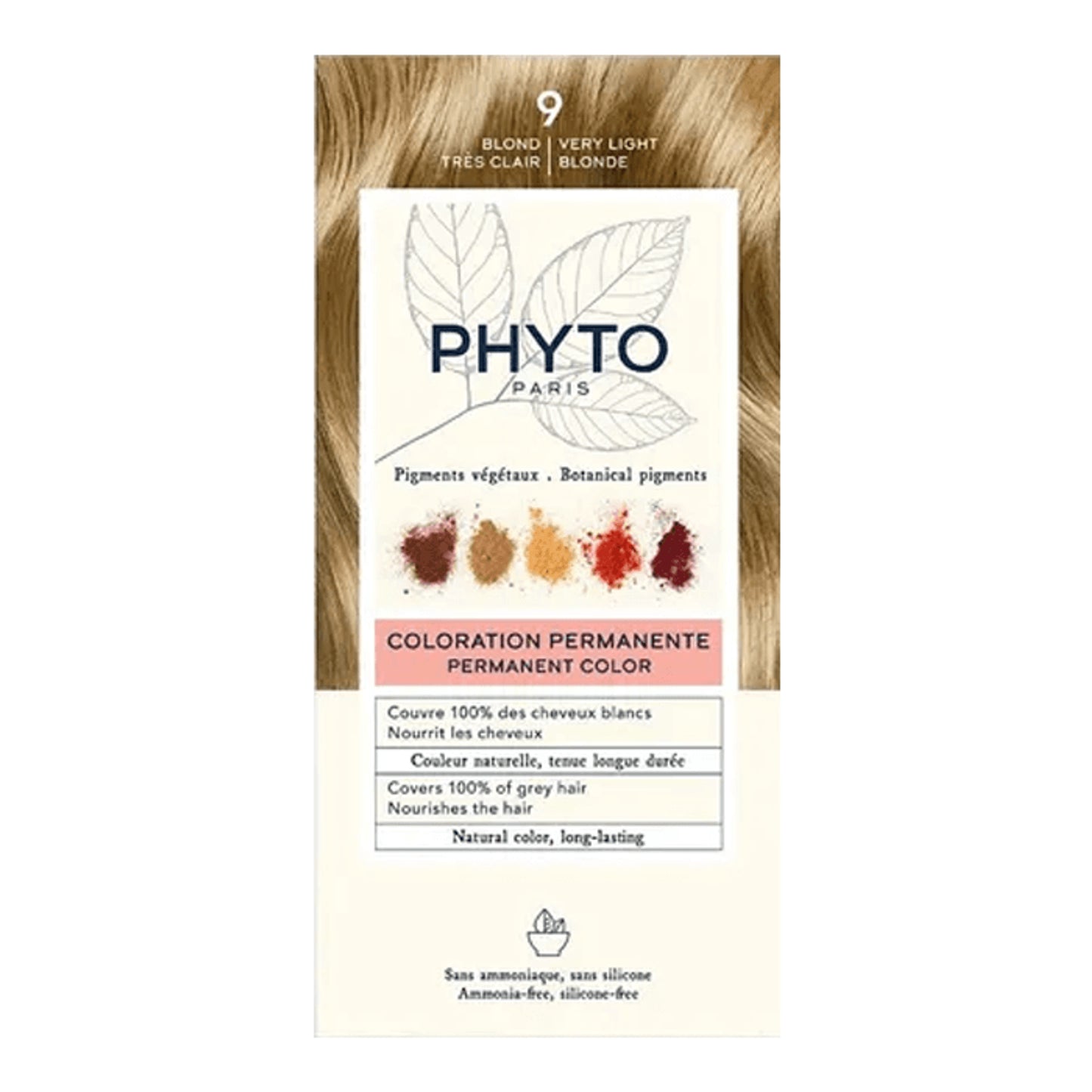 Phyto Hair Color 9 Very Light Blond