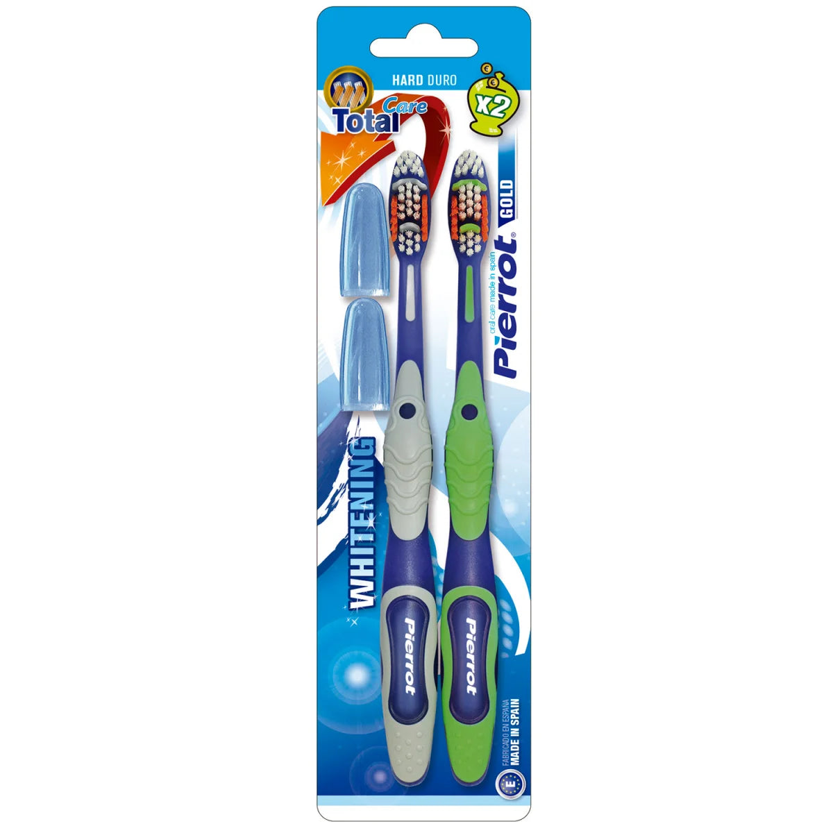 Pierrot Gold Toothbrush Hard 2'S-345