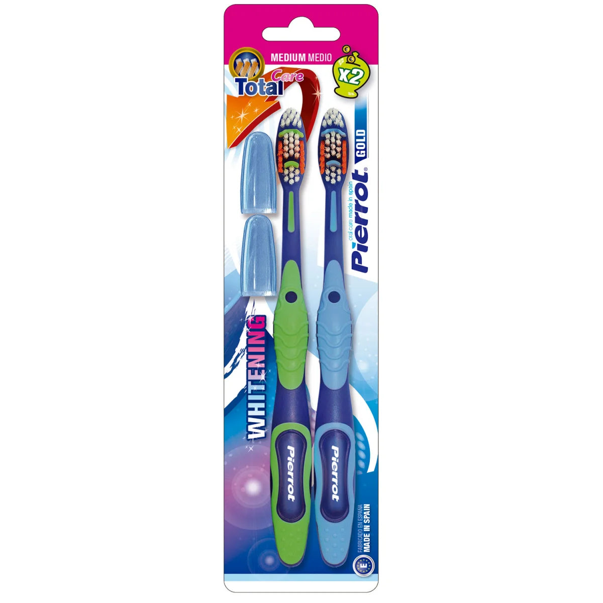 Pierrot Gold Toothbrush Medium 2'S-344
