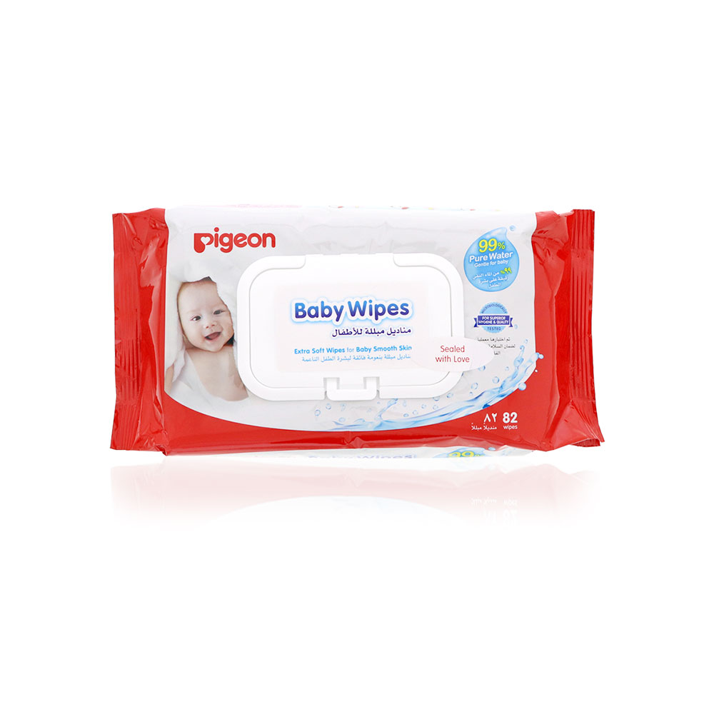 Pigeon Baby Wipes 82'S