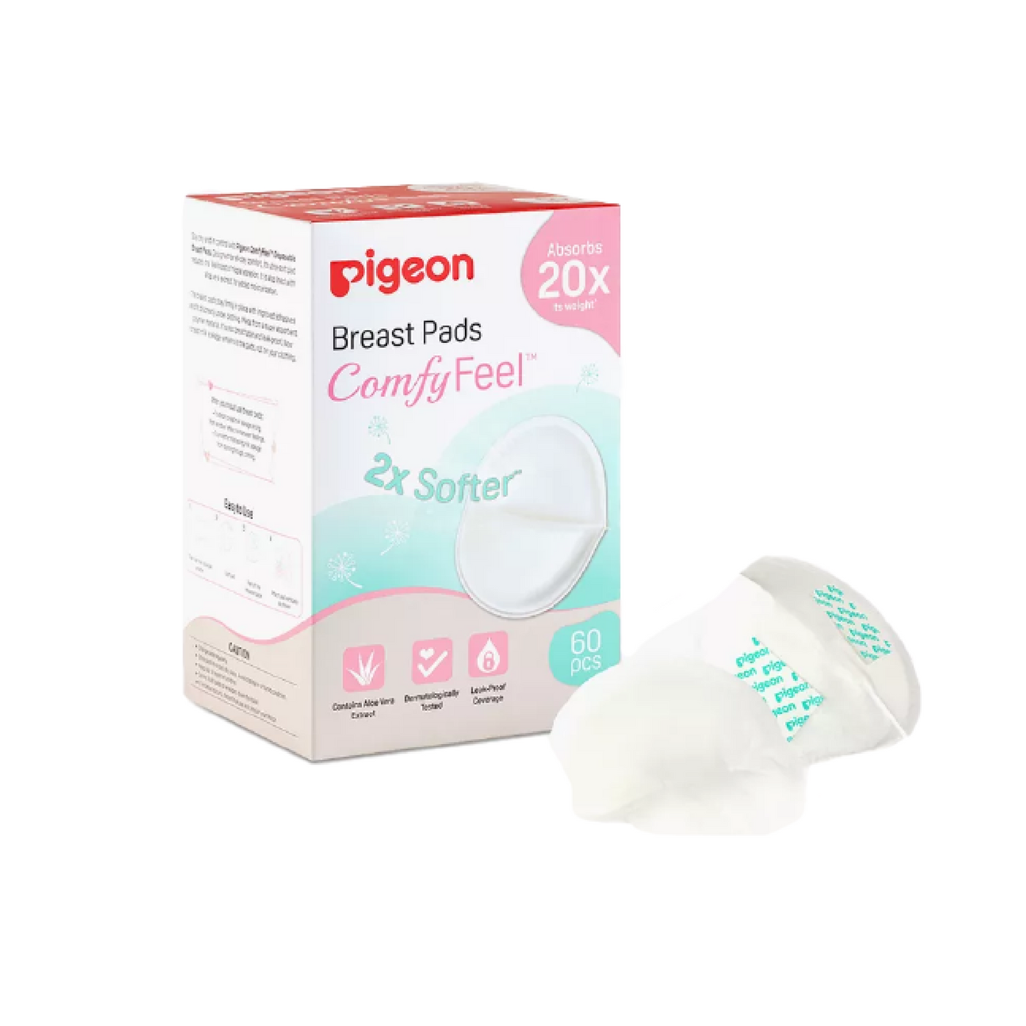 Pigeon Breast Pads Honeycomb 60'S