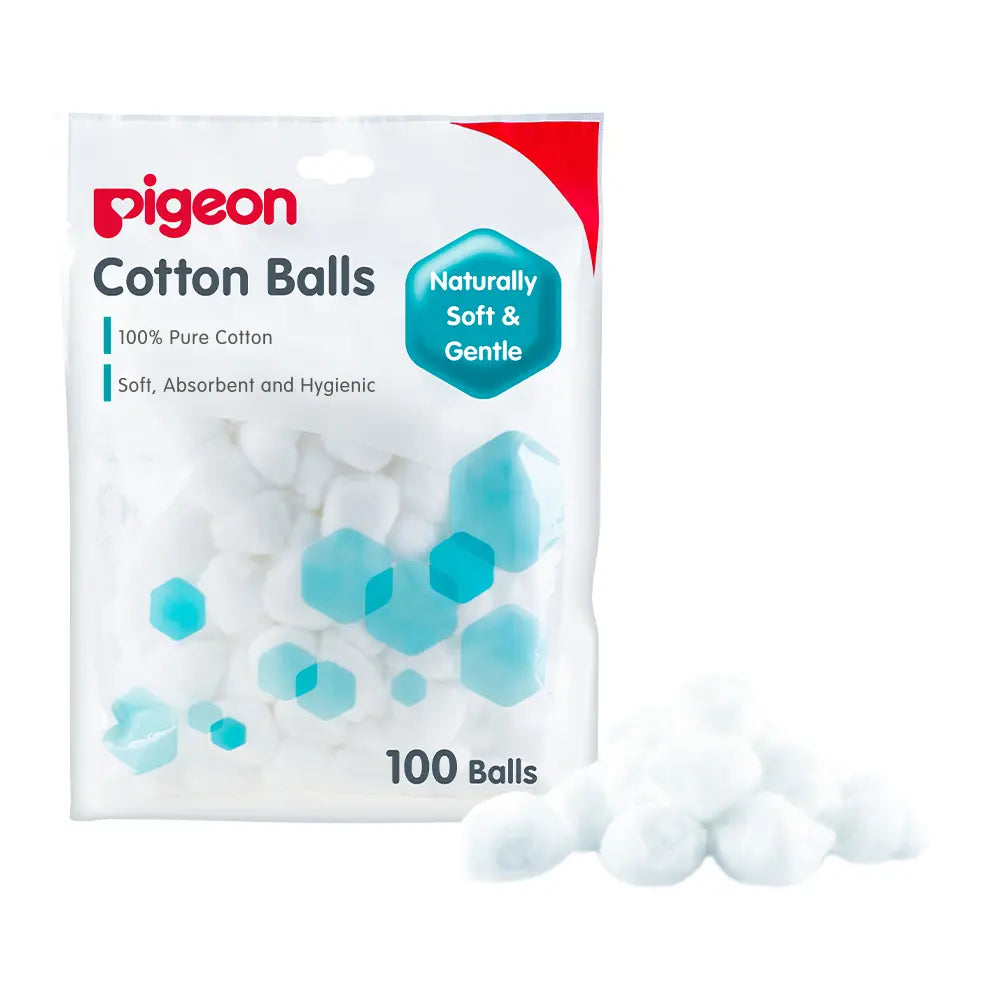 Pigeon White Cotton Balls 100'S 10894p