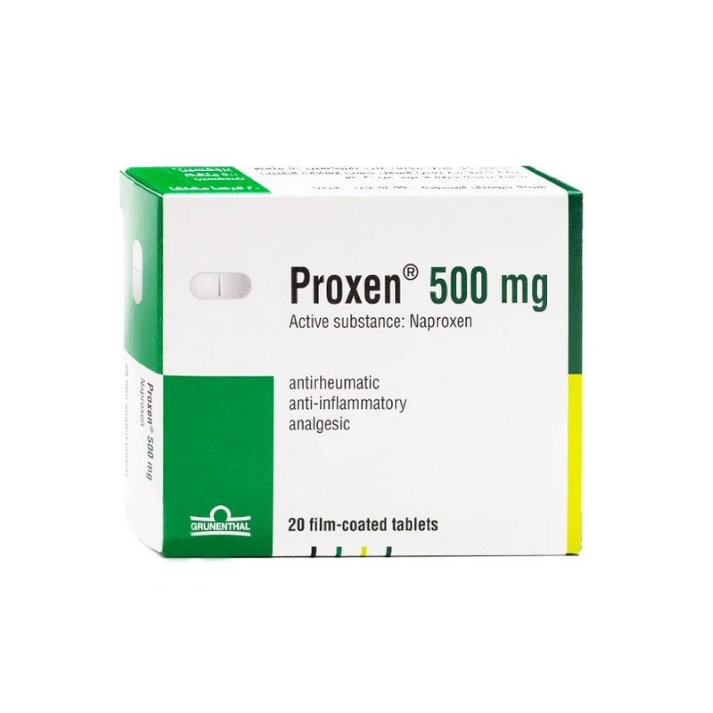 Proxen 500mg Tablets 20'S