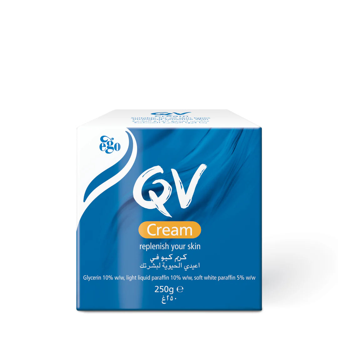 Qv Moisturizing Cream 250Gm Dry Skin