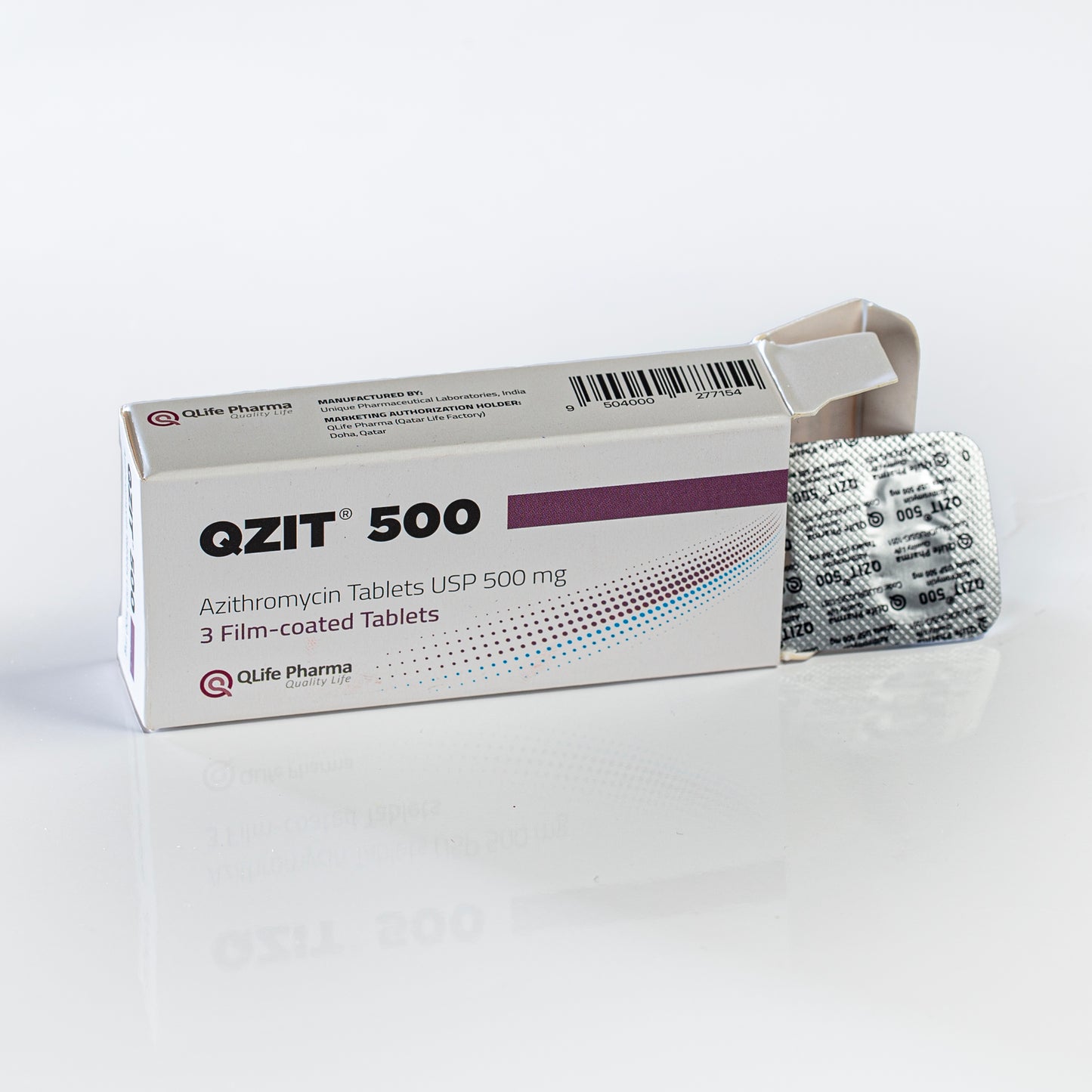 Qzit 500mg Tablets 3'S