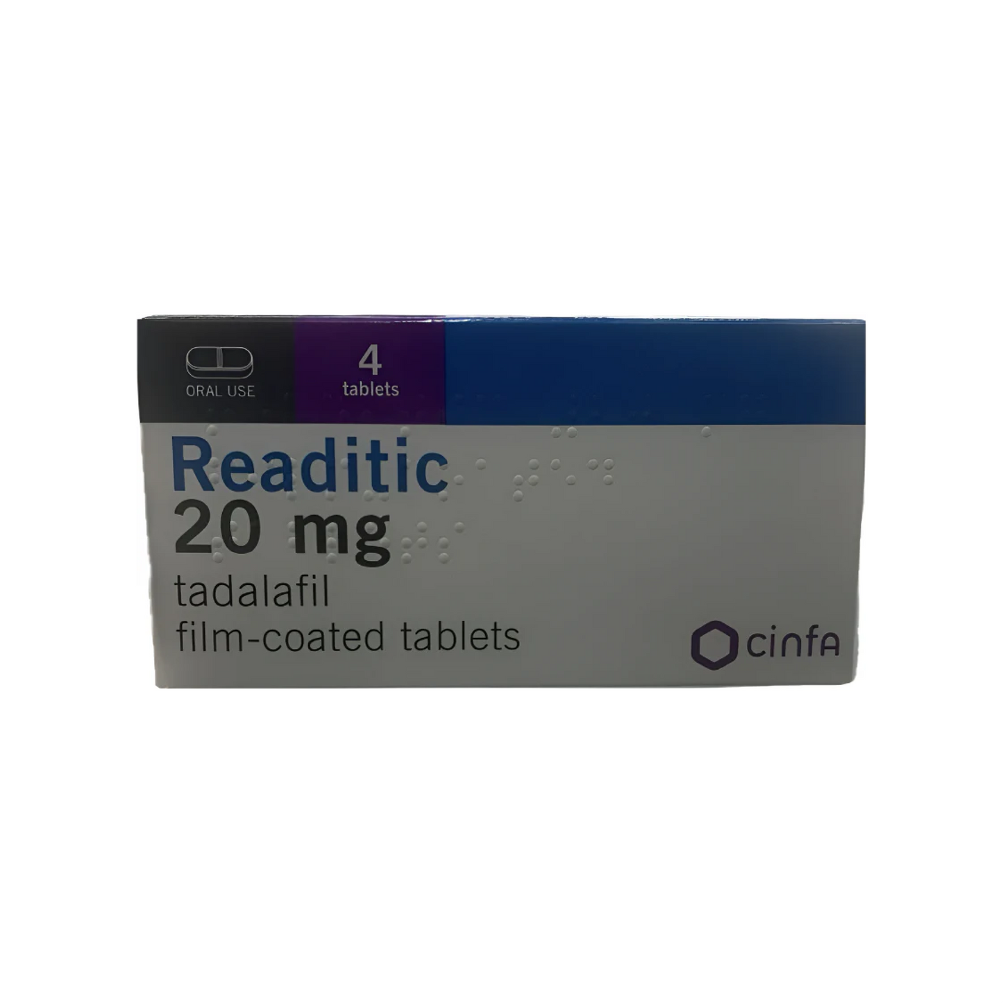 Readitic 20 Mg Tab 4'S