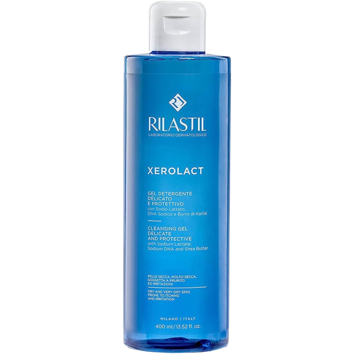 Rilastil Xerolact Delicate And Protective Cleansing Gel 400ml