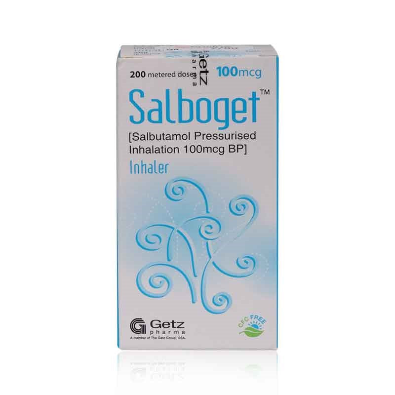 SALBOGET EVOHALER 100MCG/200 METERED DOSES