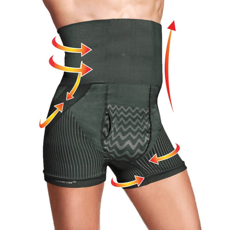 Sankom Classic Men Shaper Black Medium And Large