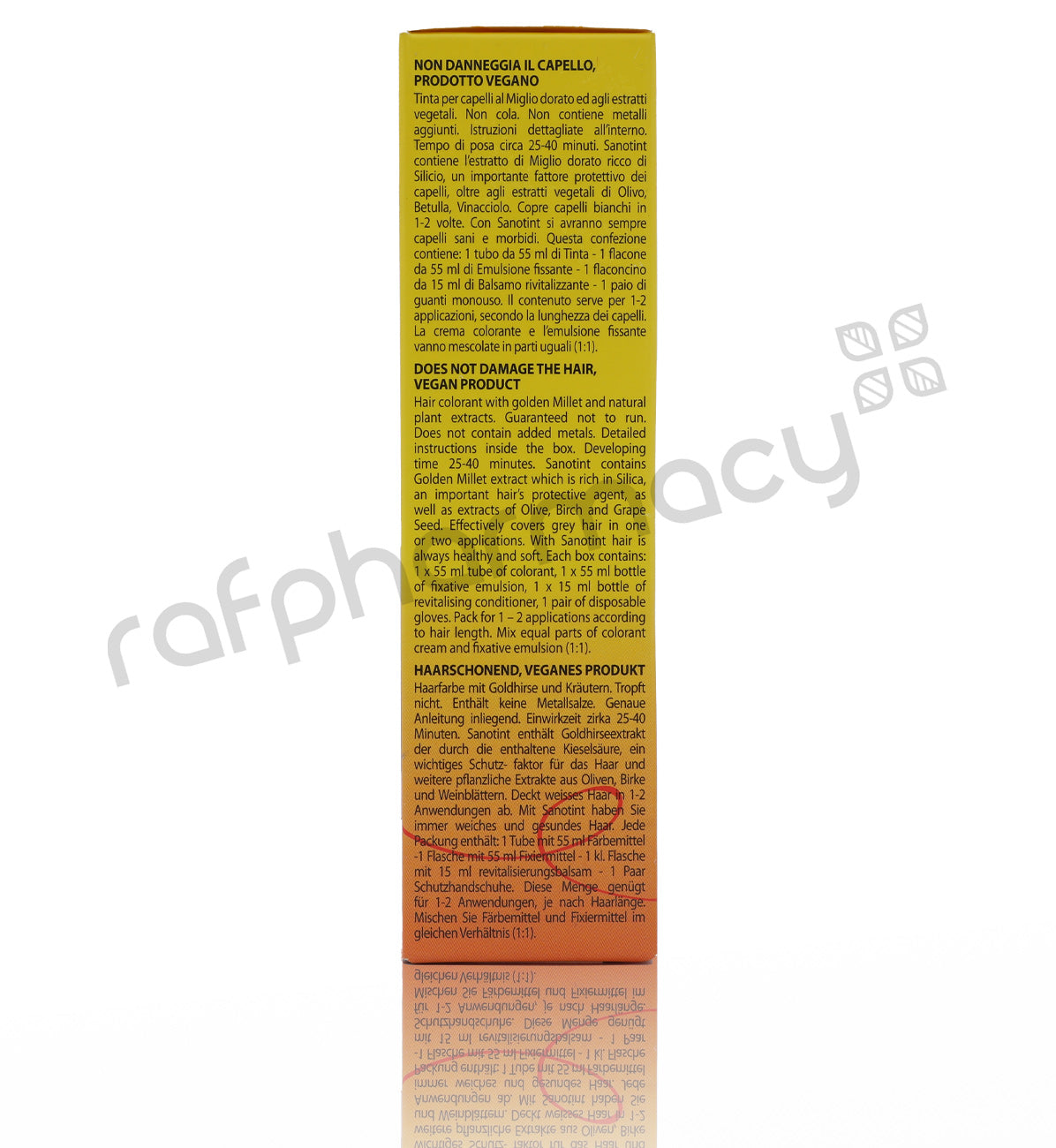 SANOTINT 01 BLACK HAIR COLOUR 125ML