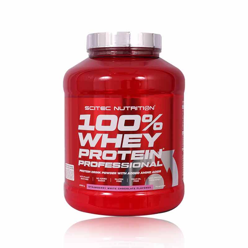 Scitec Nutrition 100% Whey Protein Strawberry White Chocolate 2350Gm