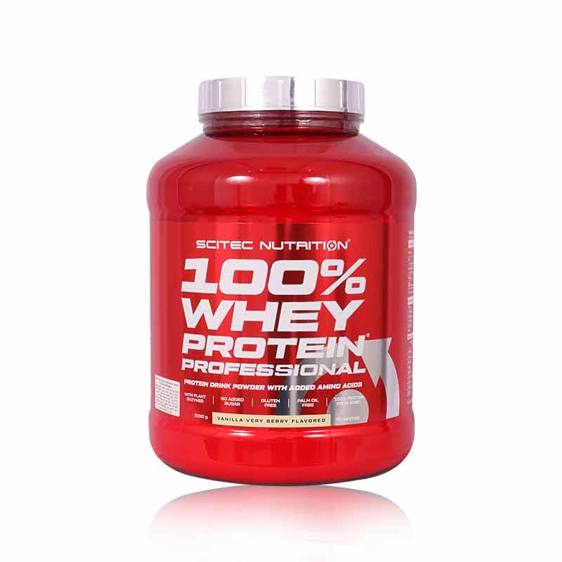 Scitec Nutrition 100% Whey Protein Vanilla Very Berry 2350Gm