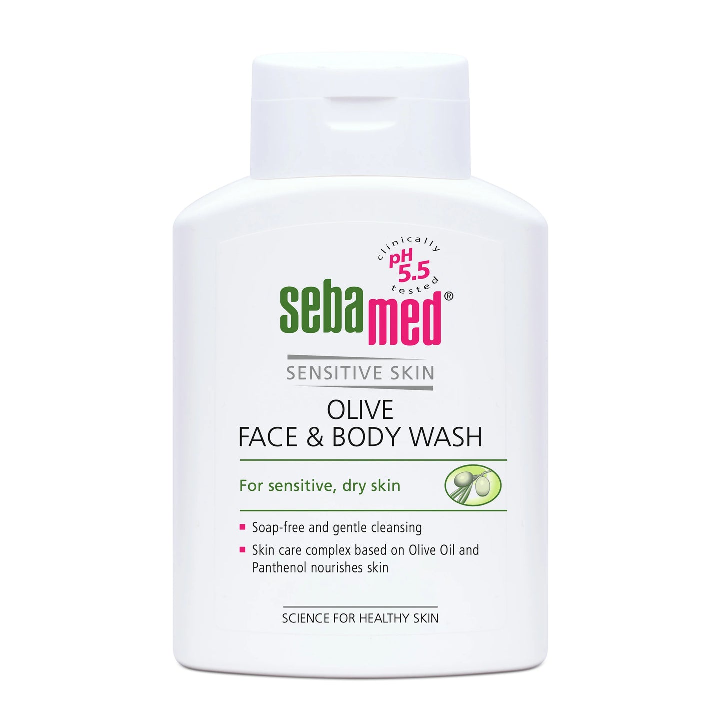 Seba M Olive Liquid Face & Body Wash 200ml