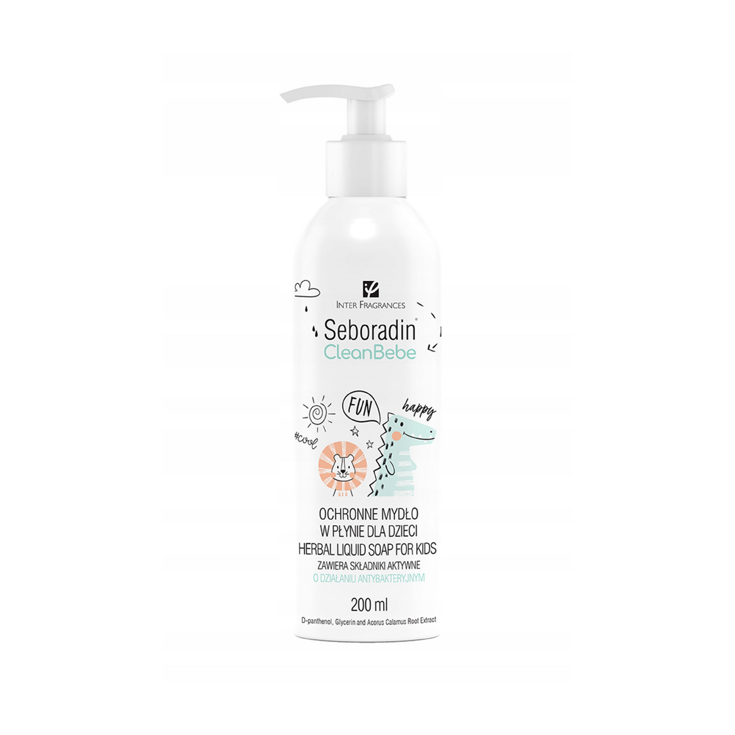 Seboradin Clean Bebe Herbal Liquid Soap 200Ml