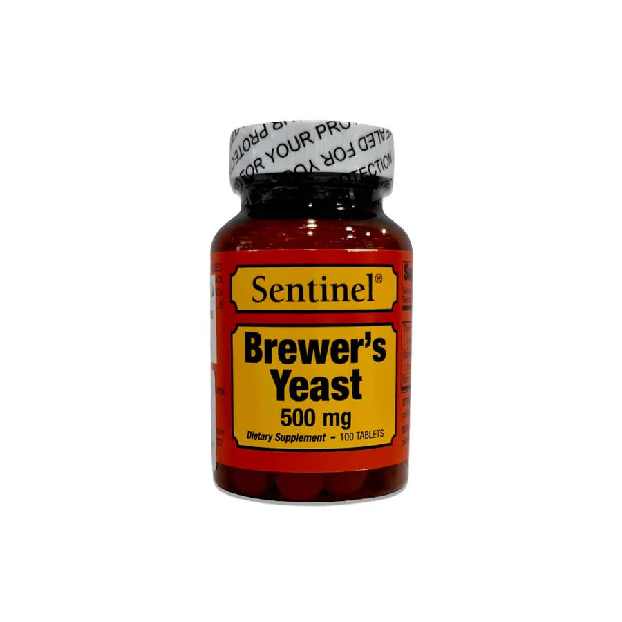 Sentinel Brewer's Yeast 500Mg Tablets 100'S